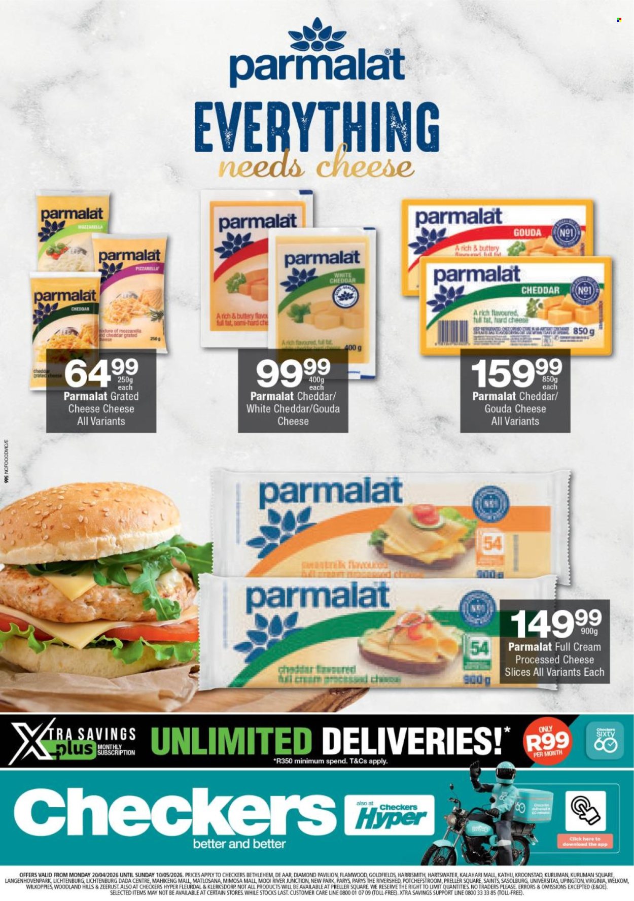 Checkers specials - 19/04/2026 - 10/05/2026. Page 1