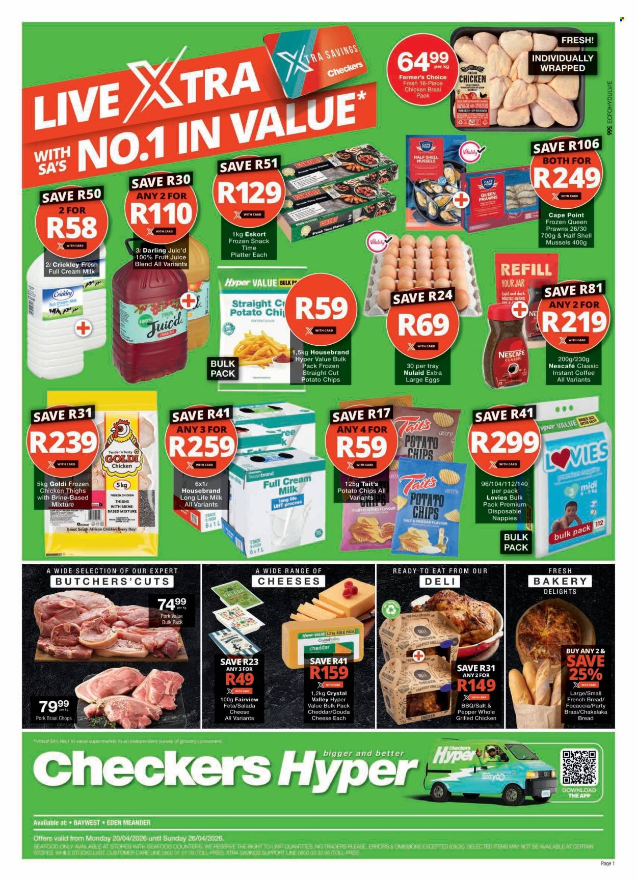 Checkers specials - 19/04/2026 - 26/04/2026. Page 1