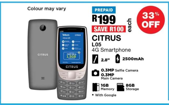 CITRUS L05 4G Smartphone