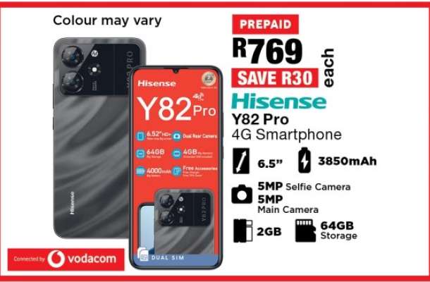 Hisense Y82 Pro 4G Smartphone