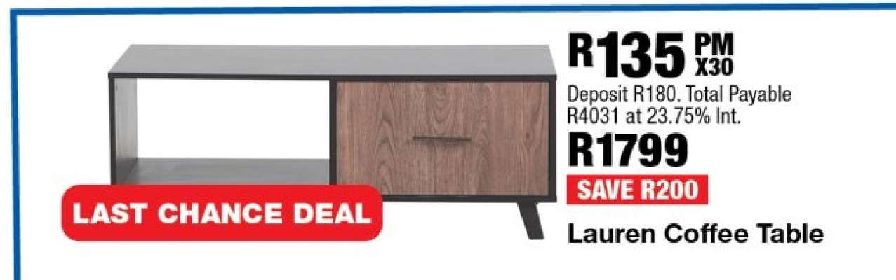 Lauren Coffee Table