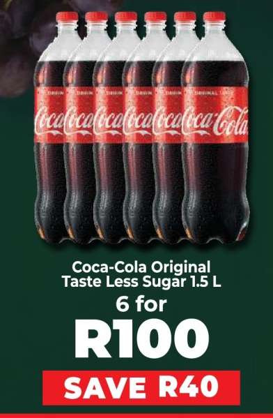 Coca-Cola Original Taste Less Sugar 1.5 L