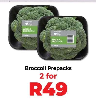 Broccoli Prepacks