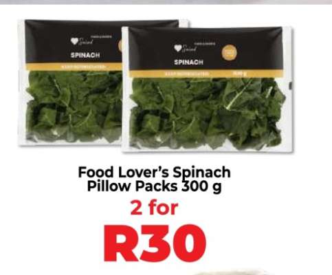 Food Lover’s Spinach Pillow Packs 300 g