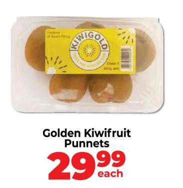 Golden Kiwifruit Punnets