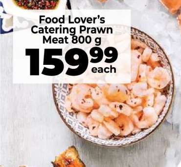 Food Lover’s Catering Prawn Meat 800 g