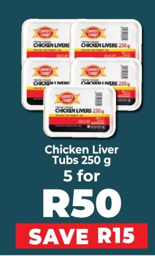 Chicken Liver Tubs 250 g