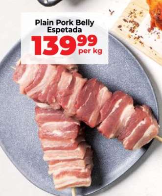 Plain Pork Belly Espetada