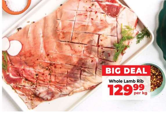 Whole Lamb Rib