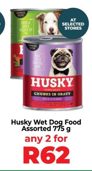 Husky Wet Dog Food Assorted 775 g