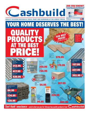 thumbnail - Cashbuild catalogue