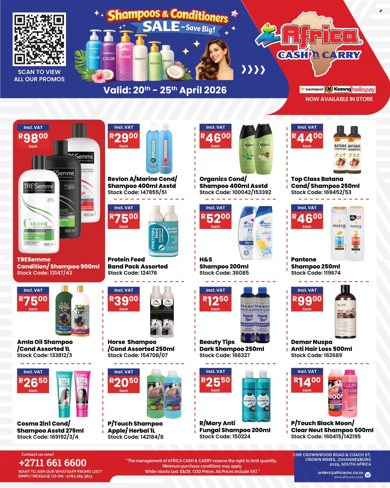 Africa Cash & Carry specials - 20/04/2026 - 25/04/2026. Page 1