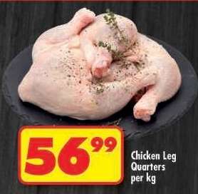 CHICKEN LEG QUARTERS per kg