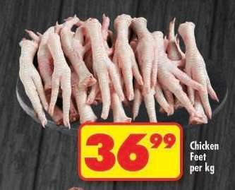 CHICKEN FEET per kg