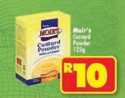 MOIR'S CUSTARD POWDER 125g