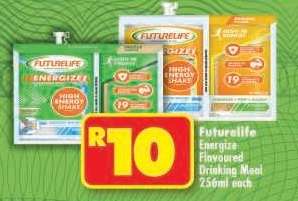 Futurelife Energize Flavoured Drinking Meal 250ml