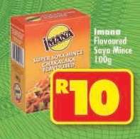 Imana Flavored Soya Mince 100g