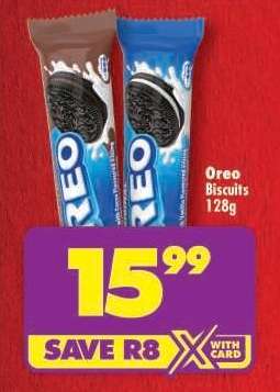 OREO BISCUITS 128G