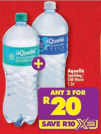 aQuelle Sparkling/Still Water 1.5L