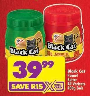 BLACK CAT PEANUT BUTTER