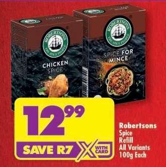 Robertsons Spice Refill