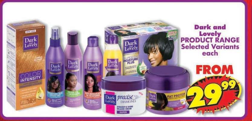Dark and Lovely Product Range