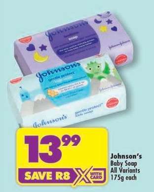 JOHNSON'S BABY SOAP