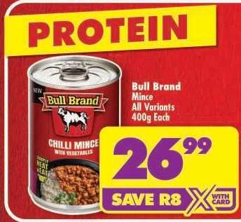 Bull Brand Mince