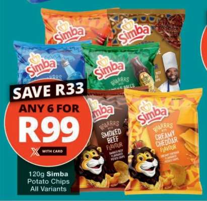 SIMBA POTATO CHIPS