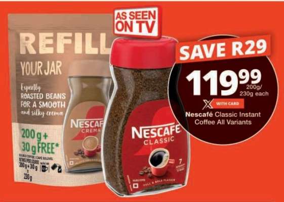 Nescafe Classic Instant Coffee All Variants