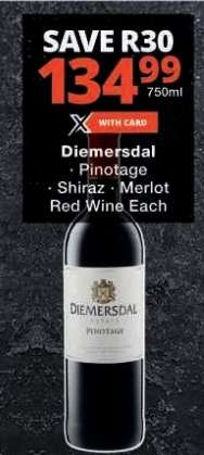 Diemersdal Red Wine