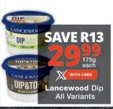 Lancewood Dip