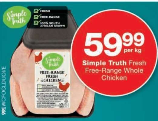 Simple Truth Fresh Free-Range Whole Chicken