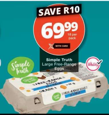Simple Truth Large Free-Range Eggs