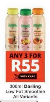 300ml Darling Low Fat Smoothie
