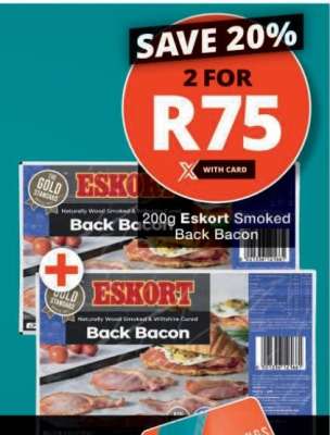 Eskort Smoked Back Bacon