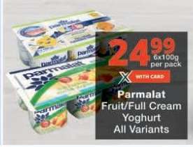 Parmalat Fruit/Full Cream Yoghurt