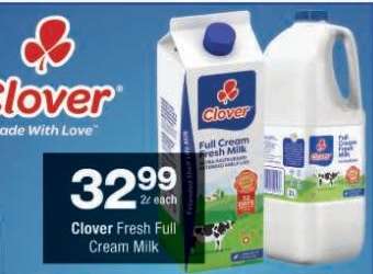 Clover Fresh Full Cream Milk