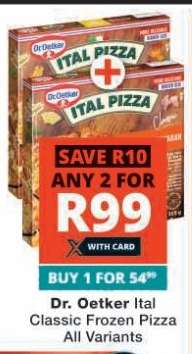 Dr. Oetker Ital Classic Frozen Pizza