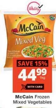McCain Frozen Mixed Vegetables