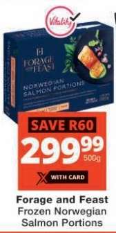 Forage and Feast Frozen Norwegian Salmon Portions