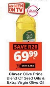Clover Olive Pride Blend of Seed Oils & Extra Virgin Olive Oil