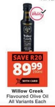 Willow Creek Flavoured Olive Oil