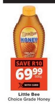 LITTLE BEE CHOICE GRADE HONEY