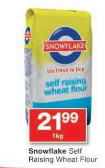 Snowflake Self Raising Wheat Flour