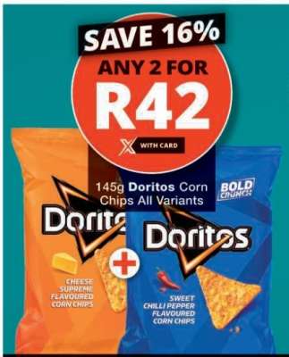 DORITOS CORN CHIPS