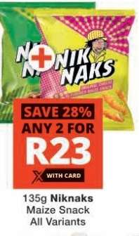 NikNaks Maize Snack
