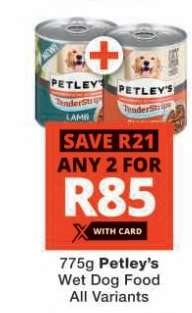 Petley's Wet Dog Food