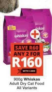WHISKAS Adult Dry Cat Food