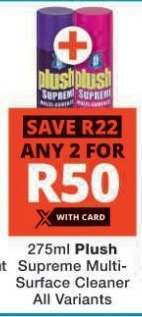 PLUSH SUPREME MULTI-SURFACE CLEANER